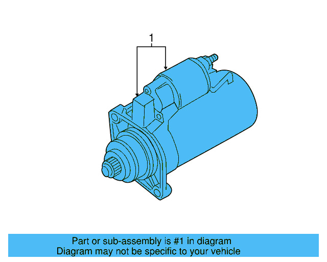 Starter Motor 02E-911-024-AX - View 7