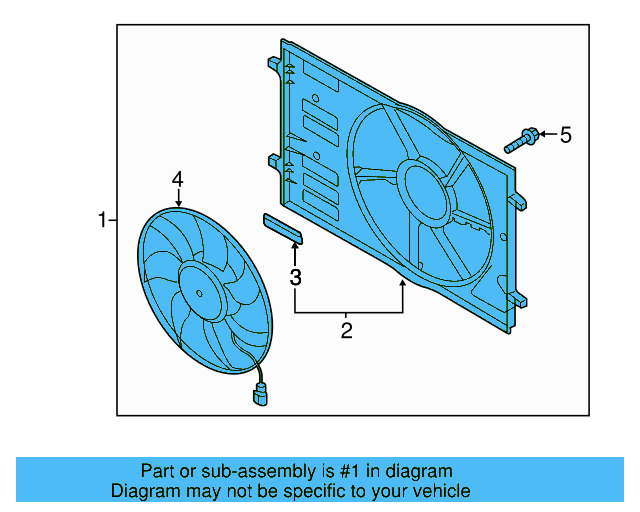 Fan Assembly 5QM-121-203-H — zdjęcie 7