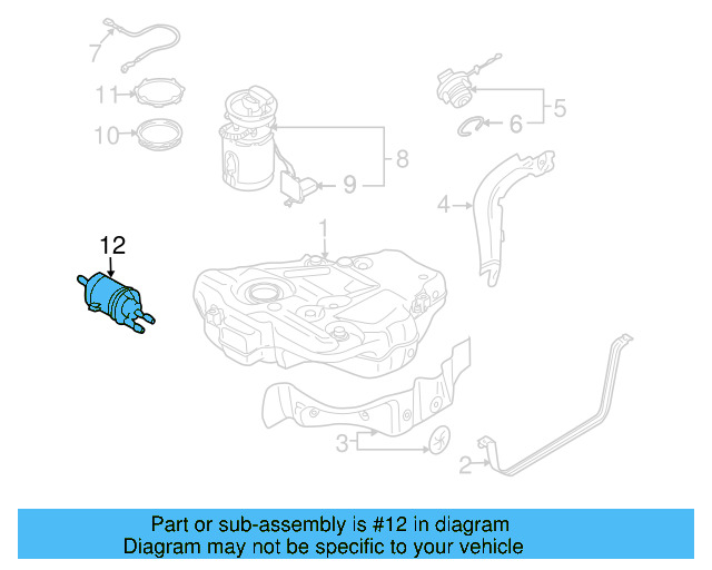 FUEL FILTER Gas motor 6Q0-201-051-J - View 40