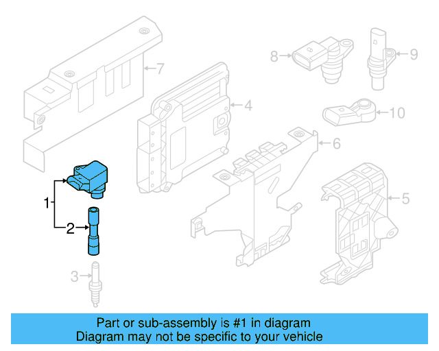 Ignition Coil 06H-905-110-P - View 24