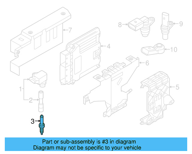 Spark Plug 06K-905-601-K — Ansicht 15