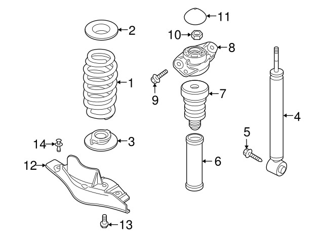 Shock Absorber 5N0-513-049-AP