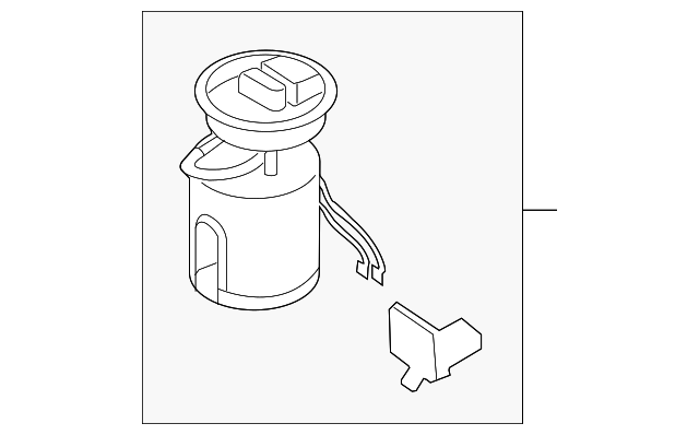 FUEL FILTER Gas motor 6Q0-201-051-J