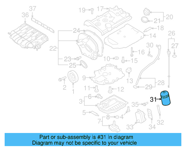 Oil Filter 06J-115-403-Q