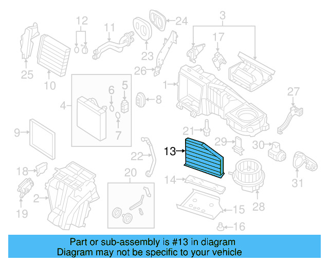 Cabin Air Filter 1K1-819-669