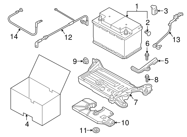 Vehicle Battery 5K0-915-105-G - View 17