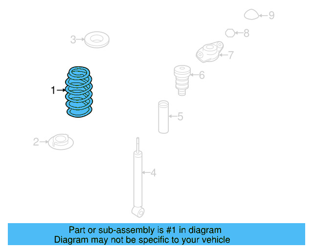 Coil Spring 1K0-511-115-DF — Ansicht 18