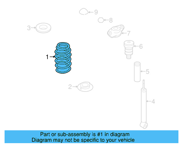 Coil Spring 1K0-511-115-DF — Ansicht 26