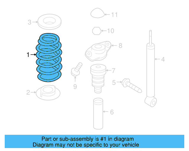 Coil Spring 1K0-511-115-DF — Ansicht 24