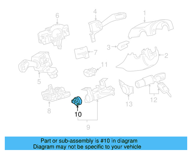 Ignition Switch 1K0-905-849-B — Ansicht 8