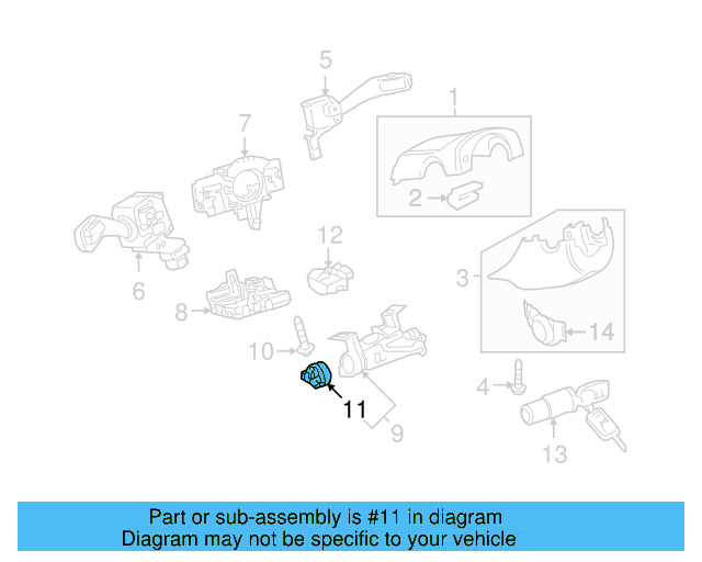 Ignition Switch 1K0-905-849-B — Ansicht 9