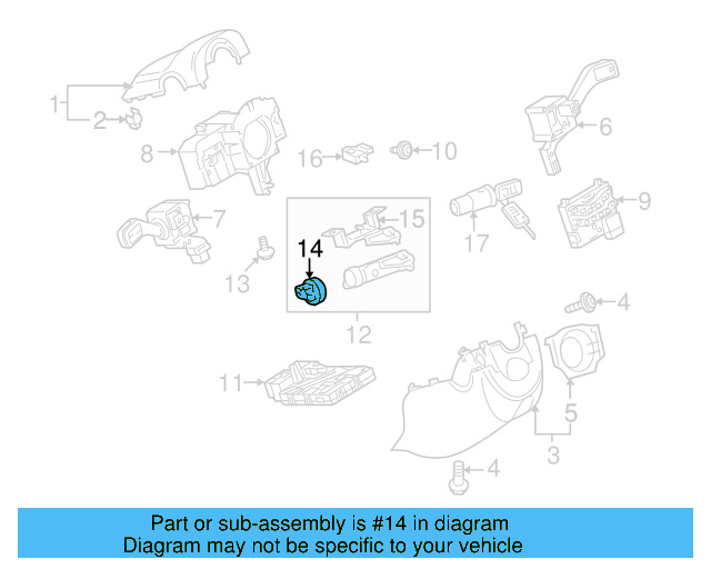 Ignition Switch 1K0-905-849-B — Ansicht 12