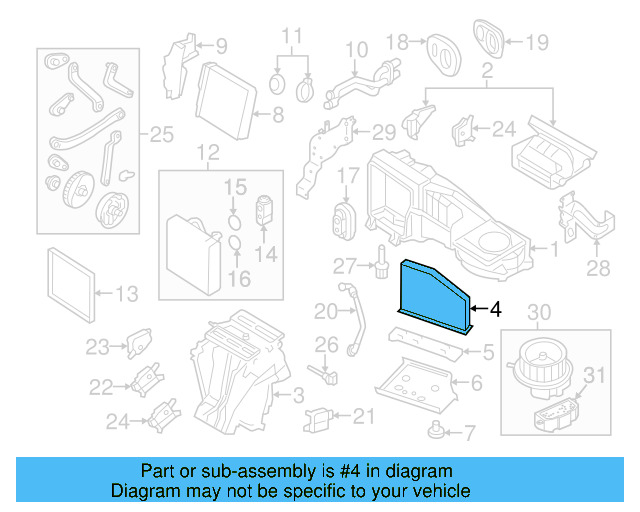 Cabin Air Filter 1K1-819-669