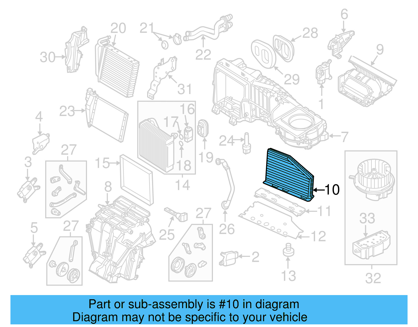 Cabin Air Filter 1K1-819-669