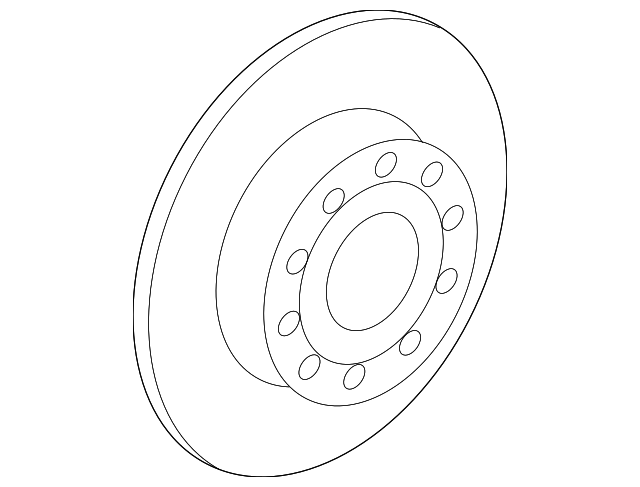 Disc Brake Rotor Rear 5Q0-615-601-D — фото 23
