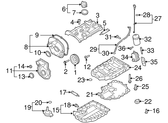 Oil Filter 06J-115-403-Q - View 9