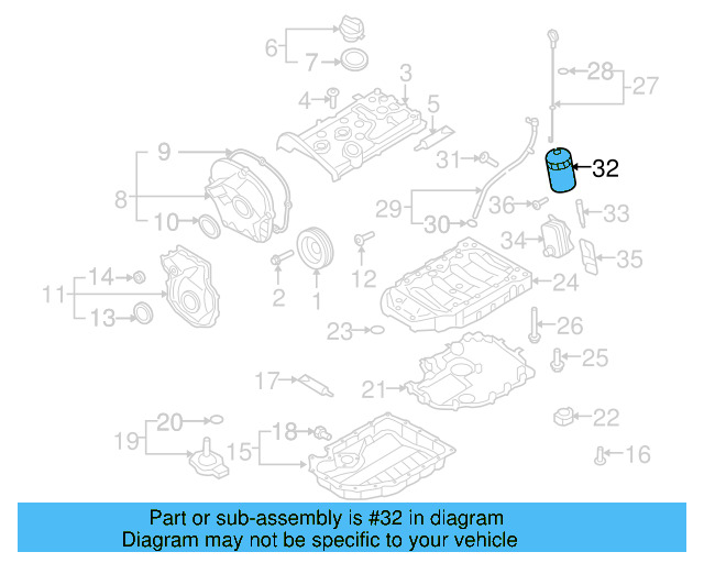 Oil Filter 06J-115-403-Q