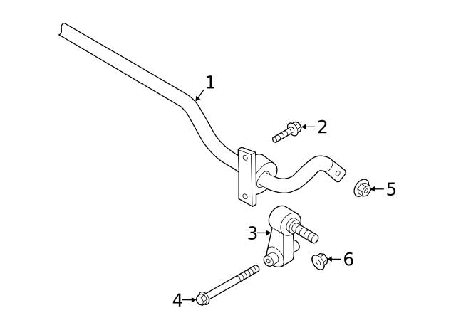 Stabilizer Link 5Q0-505-465-A - View 22