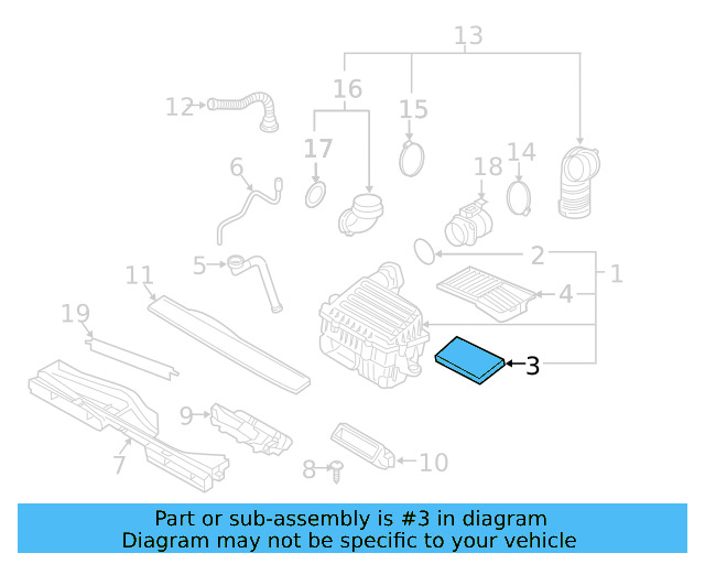 Air Filter 5Q0-129-620-B