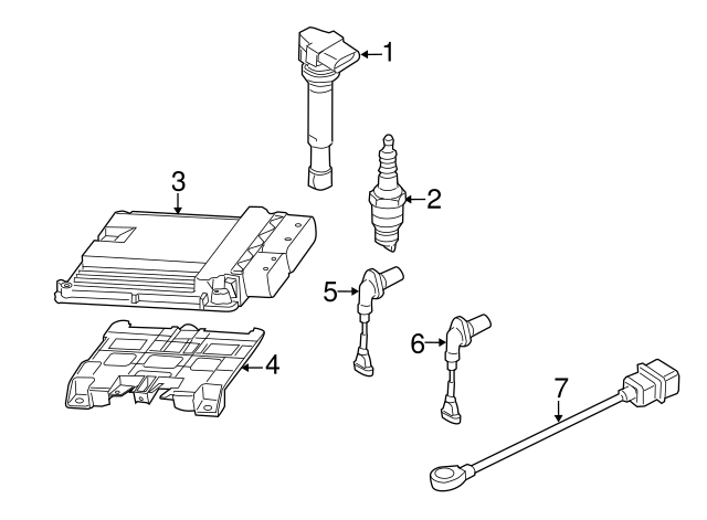 Camshaft Position Sensor 07K-907-601-A