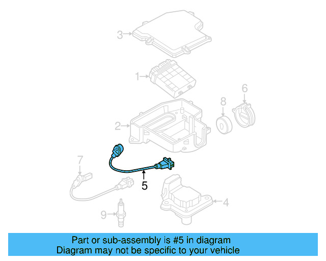 Knock Sensor 06C-905-377 — Ansicht 8