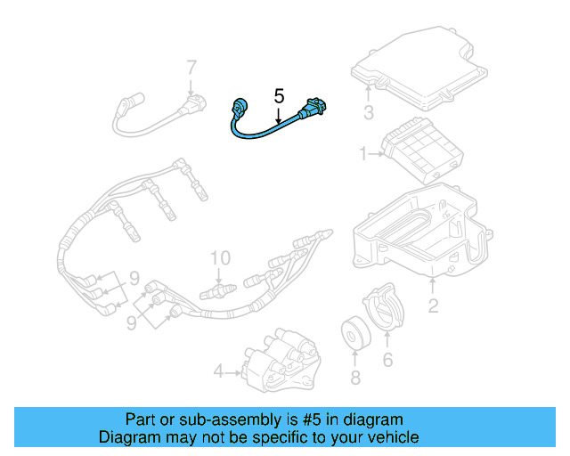 Knock Sensor 06C-905-377 — Ansicht 10