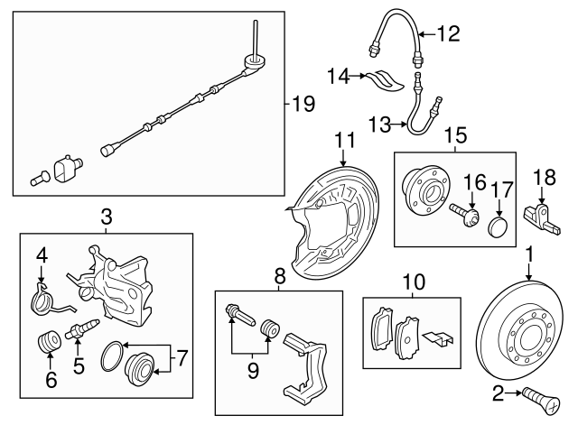 Brake Pads Rear 5C0-698-451-D