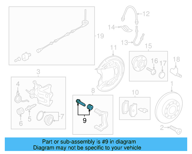 Brake Pads Rear 5C0-698-451-D — zdjęcie 15