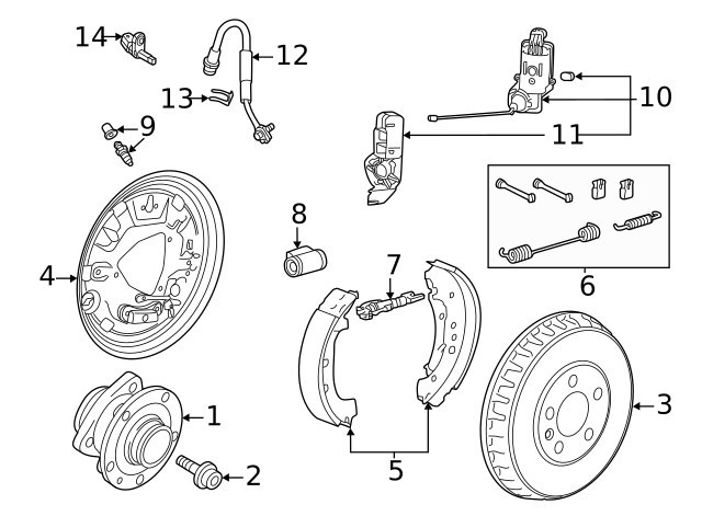 Hub Assembly 3QF-407-621-G