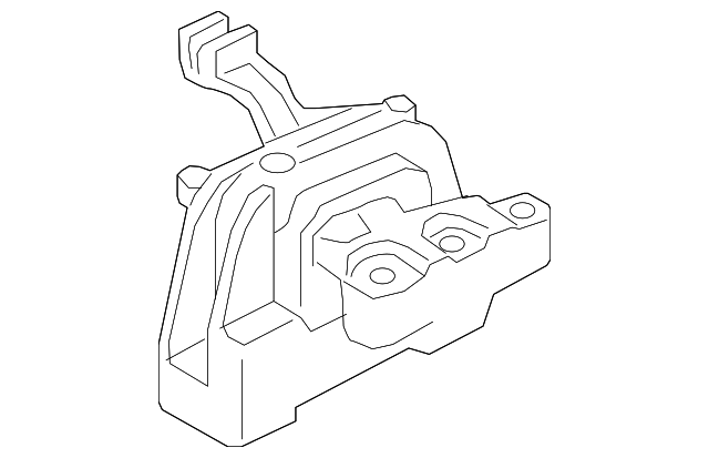 Motor Mount 5Q0-199-262-BJ - View 3