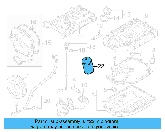 Oil Filter 06J-115-403-Q