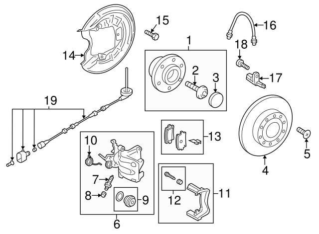 Disc Brake Rotor Rear 5Q0-615-601-D — фото 22