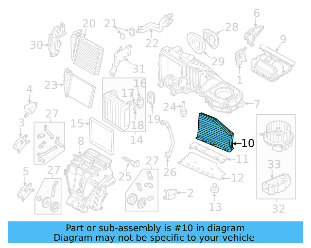 Cabin Air Filter 1K1-819-669