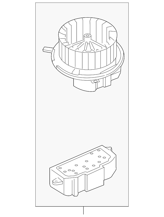 Blower Motor 561-820-015-E — Ansicht 3