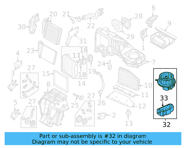 Blower Motor 561-820-015-E