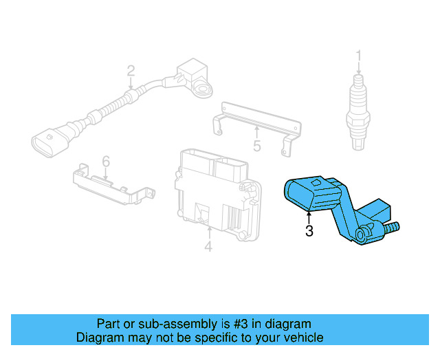 Crankshaft Position Sensor 03C-906-433-E — Ansicht 19