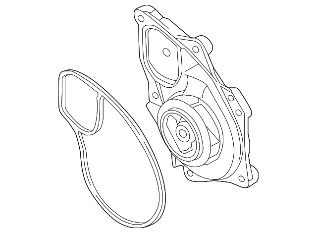 Engine Water Pump 06L-121-012-L - View 34