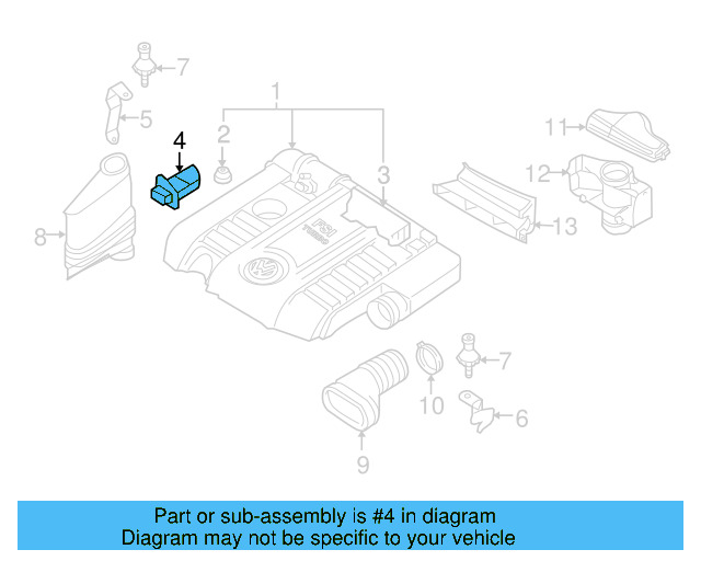 Mass Air Flow Sensor 06J-906-461-B - View 7