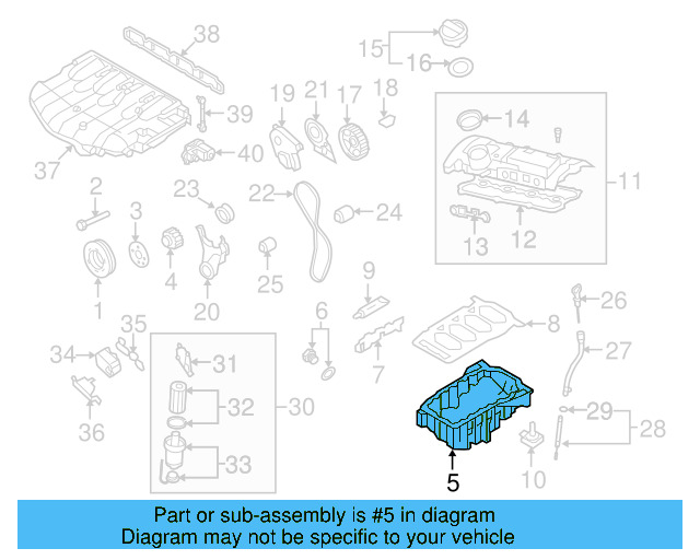 Engine Oil Pan 06J-103-600-AF — Ansicht 27
