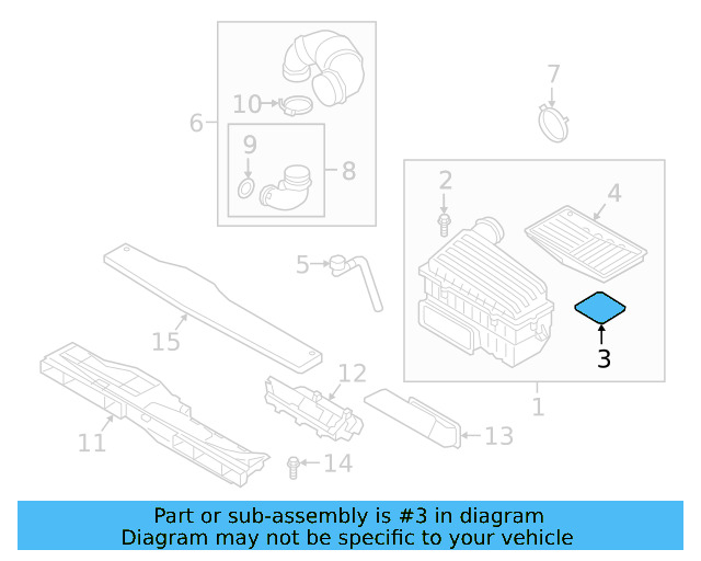 Air Filter 5Q0-129-620-B