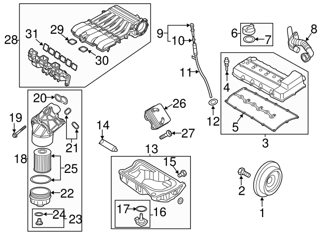 Valve Cover Gasket 03H-103-483-E