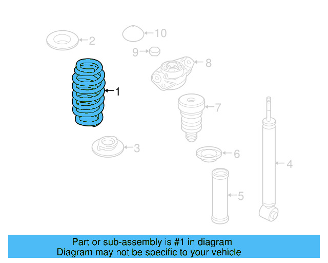 Coil Spring 1K0-511-115-DF — Ansicht 22