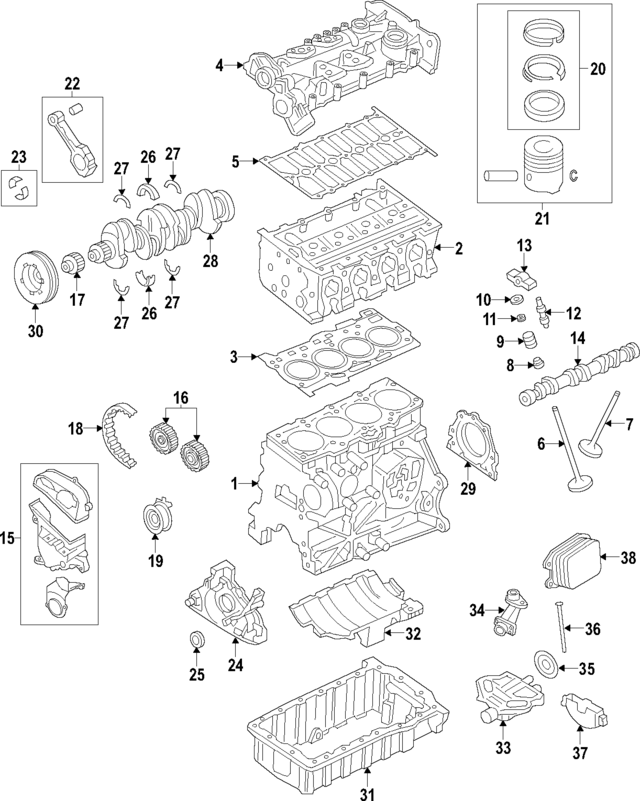 Timing Belt 04E-109-119-F - View 5