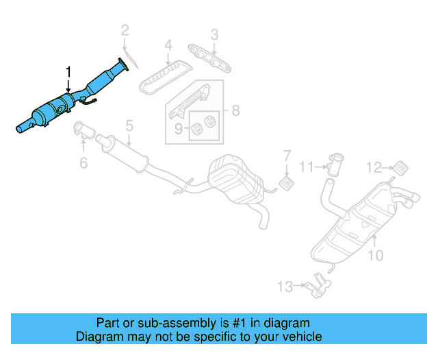 Catalytic Converter 5C0-253-059-AL — Ansicht 16
