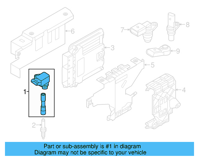 Ignition Coil 06H-905-110-P - View 7