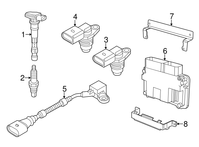 Ignition Coil 06H-905-110-P - View 3