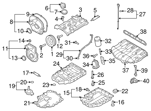 Engine Oil Pan 06J-103-600-AF