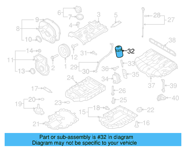 Oil Filter 06J-115-403-Q - View 14