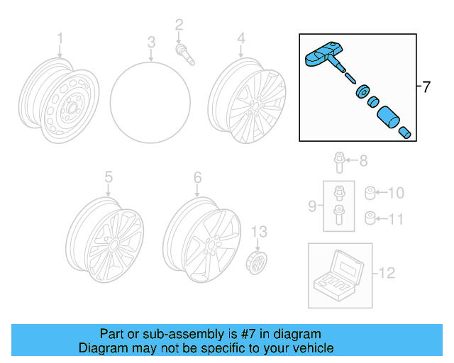 Sensor 1K0-907-253-D — Ansicht 10