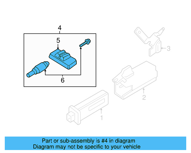 TPMS Sensor 5Q0-998-270-F